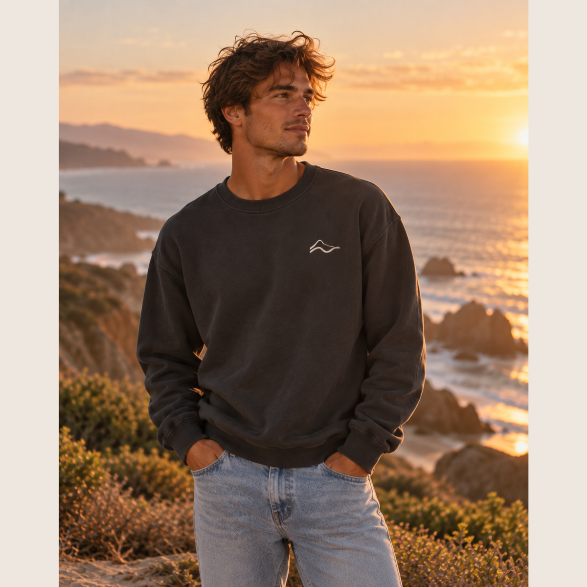 what you carry — crewneck